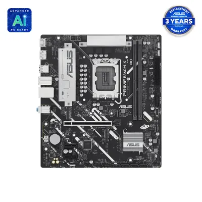 image of ASUS PRIME B860M-K Intel LGA1851 mATX Motherboard with Spec and Price in BDT