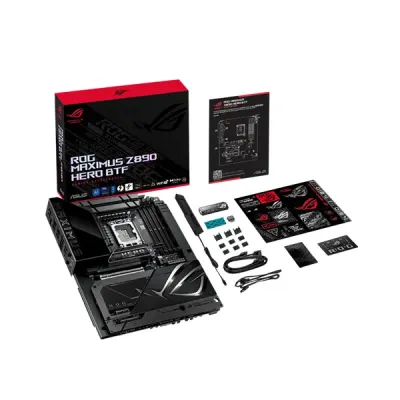 image of ASUS ROG MAXIMUS Z890 HERO BTF Intel LGA1851 ATX Gaming Motherboard with Spec and Price in BDT