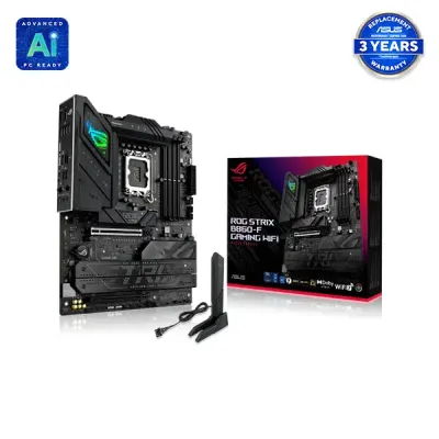 image of ASUS ROG STRIX B860-F GAMING WIFI Intel LGA1851 ATX Gaming Motherboard with Spec and Price in BDT