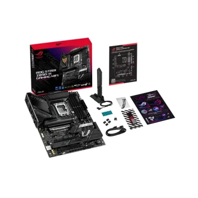 image of ASUS ROG STRIX Z890-H GAMING WIFI Intel LGA1851 ATX Gaming Motherboard with Spec and Price in BDT