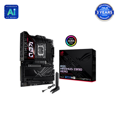 image of ASUS ROG MAXIMUS Z890 HERO LGA1851 ATX Gaming Motherboard with Spec and Price in BDT
