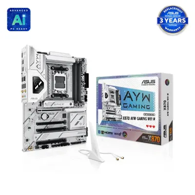 image of ASUS X870 AYW GAMING WIFI W AM5 ATX Gaming Motherboard with Spec and Price in BDT
