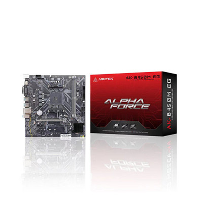 image of Arktek AK-B450M EG AM4 micro-ATX Motherboard with Spec and Price in BDT