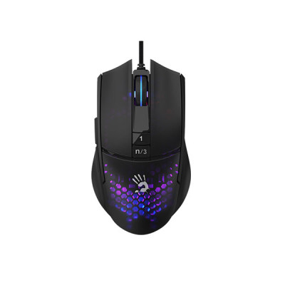 image of A4TECH Bloody L65 Max Honeycomb Lightweight RGB Gaming Mouse with Spec and Price in BDT
