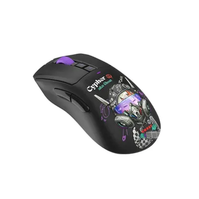 image of A4Tech Bloody R73 Pro Cypher Ghost Dual Mode Wireless + USB Type-C Gaming Mouse with Spec and Price in BDT