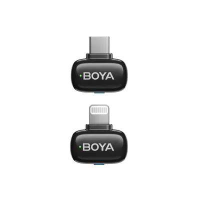 image of BOYA Mini-12 Wireless Microphone for Android and IOS - Black with Spec and Price in BDT