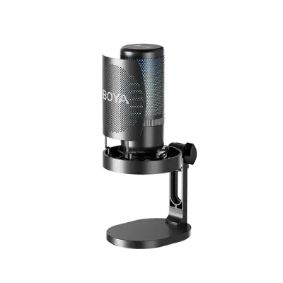 image of Boya K3 Vibrant Lighting Condenser USB Microphone with Spec and Price in BDT