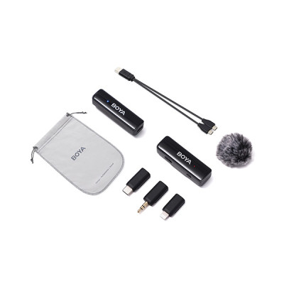 image of Boya BOYALINK A1 All-in-one Design Wireless Microphone System with Spec and Price in BDT