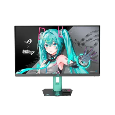 image of ASUS ROG Strix XG27ACMEG-G Hatsune Miku Edition 27-inch 2K 260Hz Fast IPS Gaming Monitor with Spec and Price in BDT
