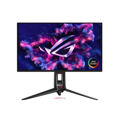 image of ASUS ROG Swift OLED PG27UCDM 27-inch 4K QD-OLED 240Hz Gaming Monitor with Spec and Price in BDT