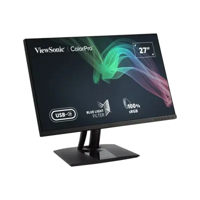 image of ViewSonic ColorPro VP2756-4K 27-inch 4K UHD Pantone Validated 100% sRGB & Factory Pre-Calibrated Monitor with 60W USB-C with Spec and Price in BDT
