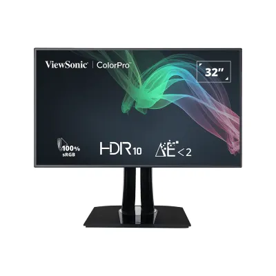 image of ViewSonic ColorPro VP3268-4K 32-Inch 4K UHD 100% sRGB Professional Monitor with Spec and Price in BDT