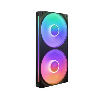 image of NZXT F240 RGB Core 240mm Single Frame Fan - Black with Spec and Price in BDT