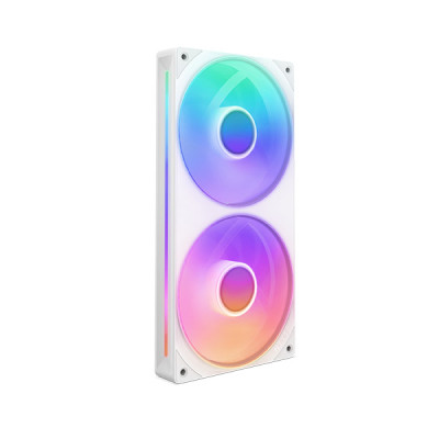 image of NZXT F240 RGB Core 240mm Single Frame Fan - White with Spec and Price in BDT