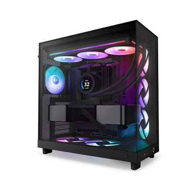 image of NZXT F360 RGB Core 360mm Single Frame Fan - Black with Spec and Price in BDT
