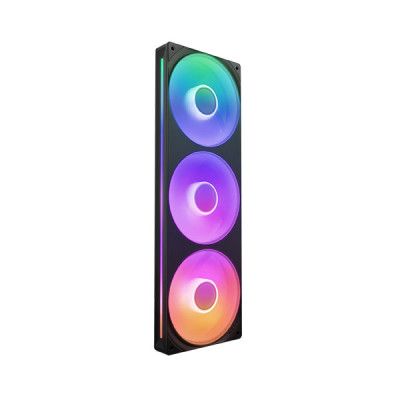 image of NZXT F360 RGB Core 360mm Single Frame Fan - Black with Spec and Price in BDT