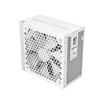 image of NZXT C1000 1000 Watt 80 Plus Gold  ATX 3.1 Full Modular Power Supply - White with Spec and Price in BDT