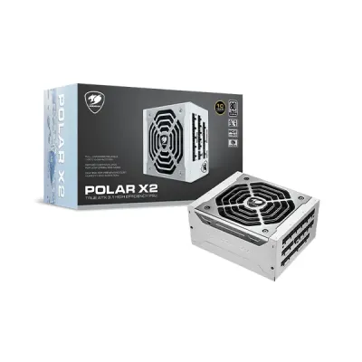 image of Cougar POLAR X2 1200W 80+ Platinum ATX 3.1 Fully Modular Power Supply with Spec and Price in BDT