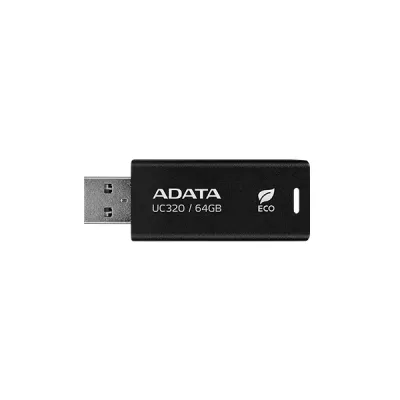 image of ADATA UC320 64GB USB 3.2 Pen Drive - Black with Spec and Price in BDT