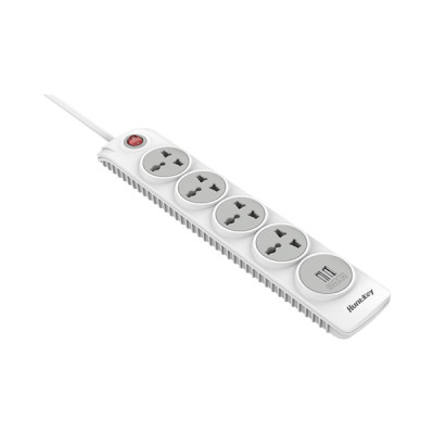 image of Huntkey SZN 507 4-Ports Power Strip with Spec and Price in BDT