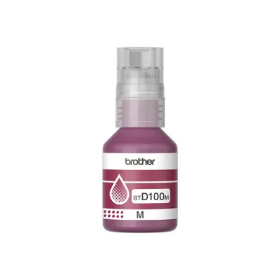 image of Brother BTD100M Magenta Ink Bottle with Spec and Price in BDT
