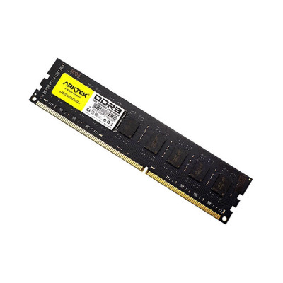 image of Arktek 4GB DDR3 1600MHz Desktop RAM with Spec and Price in BDT