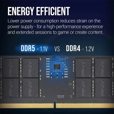 image of PNY Performance 16GB DDR5 5600MHz Laptop Memory with Spec and Price in BDT