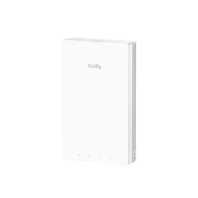image of CUDY AP3000 Wall - Dual Band AX3000 Wall-Plate Gigabit Wi-Fi 6 Access Point with Spec and Price in BDT