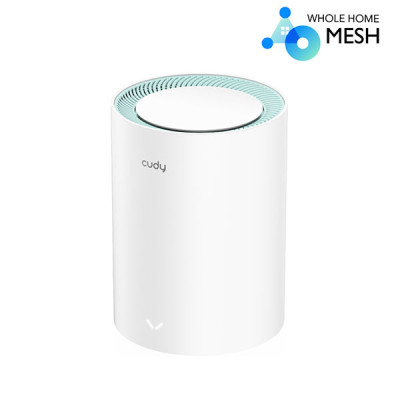 image of Cudy M1300 (1-pack) AC1200 Dual Band Whole Home Wi-Fi Mesh Gigabit Router with Spec and Price in BDT