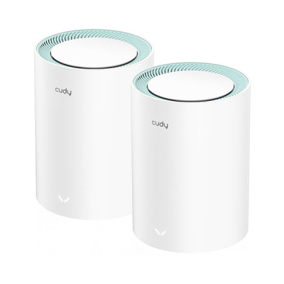 image of Cudy M1300 (3-pack) AC1200 Dual Band Whole Home Wi-Fi Mesh Gigabit Router with Spec and Price in BDT