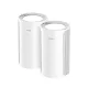 CUDY M11000-(2Pack)-BE11000 2.5G Tri-Band Mesh Wi-Fi 7 System
