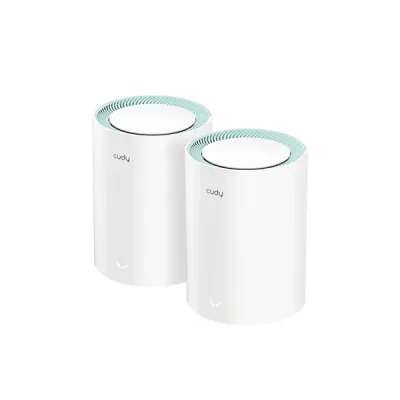 image of Cudy M1500 2-Pack AX1500 Dual Band Wi-Fi 6 Mesh System Router with Spec and Price in BDT