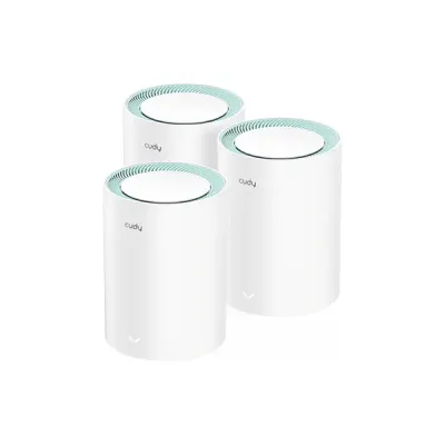 image of Cudy M1500 3-Pack AX1500 Dual Band Wi-Fi 6 Mesh System Router with Spec and Price in BDT