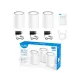Cudy M3000 (White) 3-Pack AX3000 2.5G Dual Band Wi-Fi 6 Mesh System Router