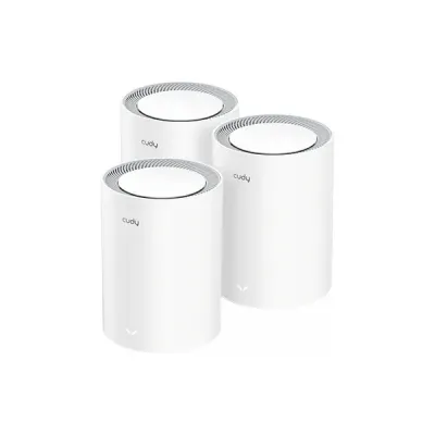 image of CUDY M3600 3-Pack BE3600 Dual Band Wi-Fi 7 Mesh System Router with Spec and Price in BDT