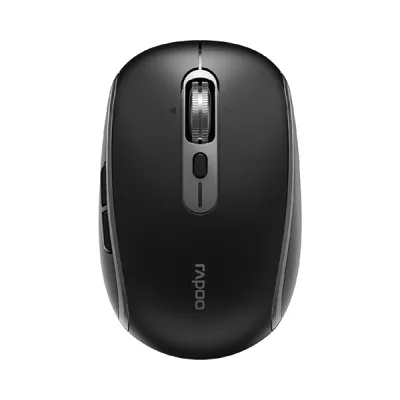 image of Rapoo M590 Multi-mode Wireless Mouse - Black with Spec and Price in BDT
