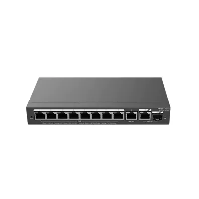 image of Ruijie RG-ES210GS-P 10-Port Gigabit Smart Cloud Managed PoE Switch with Spec and Price in BDT