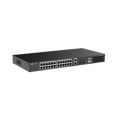 image of Ruijie RG-ES228GS-P 28-Port Gigabit Smart Cloud Managed PoE Switch with Spec and Price in BDT