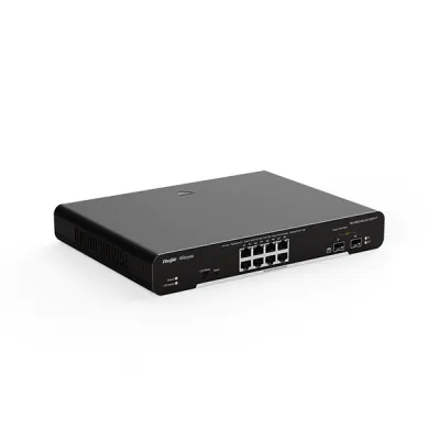 image of Ruijie RG-NBS3100-8GT2SFP-P 10-Port Gigabit Layer 2 Cloud Managed PoE Switch with Spec and Price in BDT