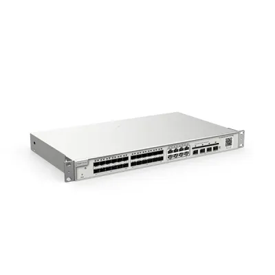 image of Ruijie RG-NBS3200-24SFP/8GT4XS 24-Port Gigabit SFP with 8 combo RJ45 ports Layer 2+ Managed Switch with Spec and Price in BDT