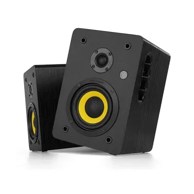 image of Thonet & Vander VERTRAG 2.0 Bookshelf Speaker - Black with Spec and Price in BDT