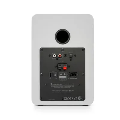 image of Thonet & Vander VERTRAG 2.0 Bookshelf Speaker - White with Spec and Price in BDT