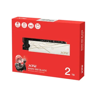 image of ADATA XPG MARS 980 BLADE 2TB PCIe Gen5 x4 M.2 2280 Solid State Drive with Spec and Price in BDT