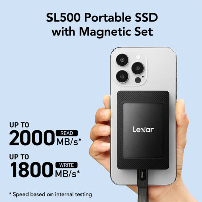 image of Lexar SL500 1TB USB 3.2 Gen 2 Portable SSD with Spec and Price in BDT