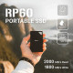 PNY RP60 1TB USB 3.2 Gen 2x2 Type-C Portable SSD