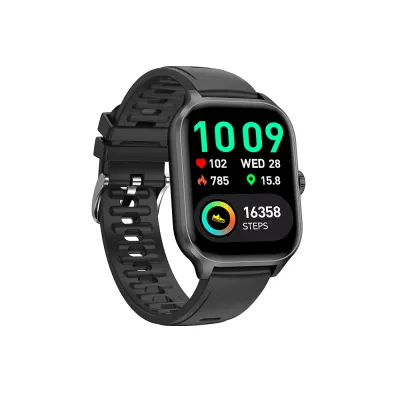 image of Blisbond Pulse Outdoor Sports Bluetooth Calling Smartwatch - Black with Spec and Price in BDT