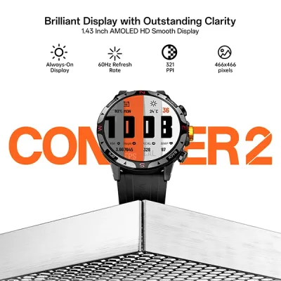 image of Weofly Conquer 2 Outdoor Sports & Adventure Smartwatch with Spec and Price in BDT