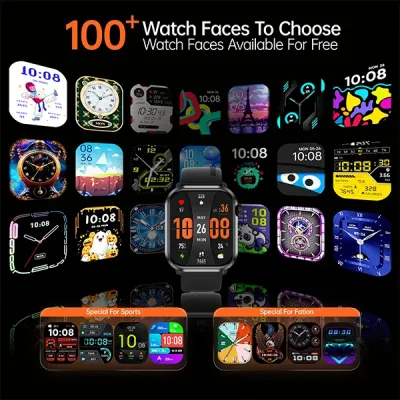 image of Weofly Power 2 AMOLED Display Bluetooth Calling Smartwatch with Spec and Price in BDT