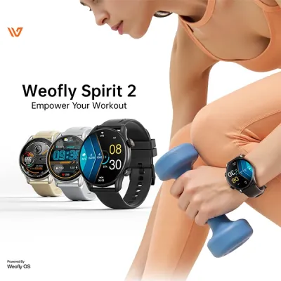 image of Weofly Spirit 2 HD Display Bluetooth Calling Smartwatch with Spec and Price in BDT