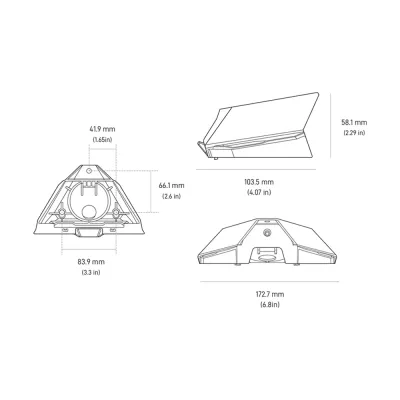 image of Starlink Mini Pipe Adapter and Flat Mount for Mini Kit with Spec and Price in BDT